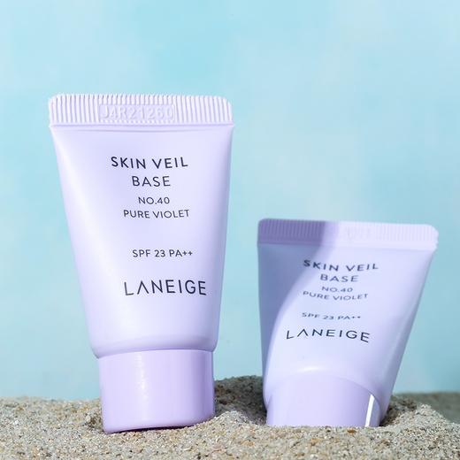 【专柜小样】韩国 LΛNEIGE兰芝 紫色雪纱隔离妆前乳 10ml 商品图8