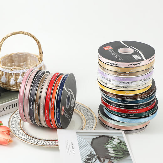 【常用丝带】1公分字母缎带50码 商品图4