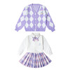 女童套装2022新款韩版儿童洋气时髦裙子小女孩春秋洋气jk裙三件套PJX-DX3758 商品缩略图4