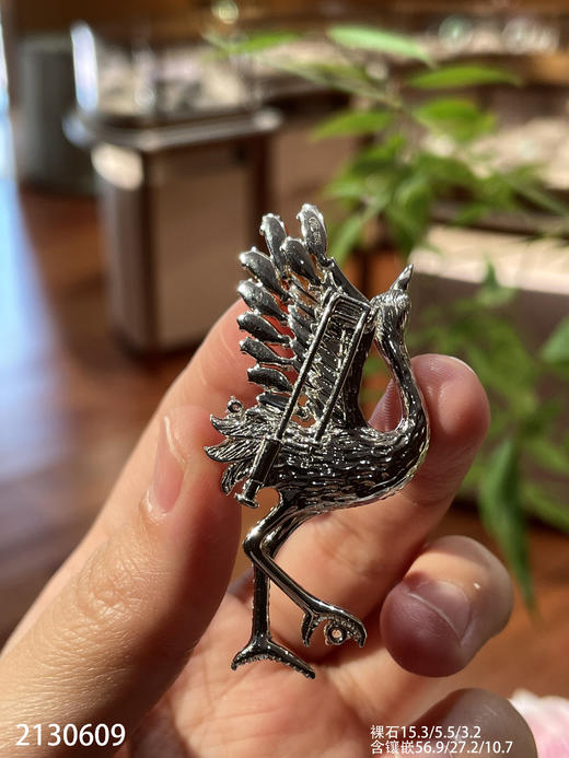 仙鹤胸针【2130609】具体价格微信咨询 商品图7