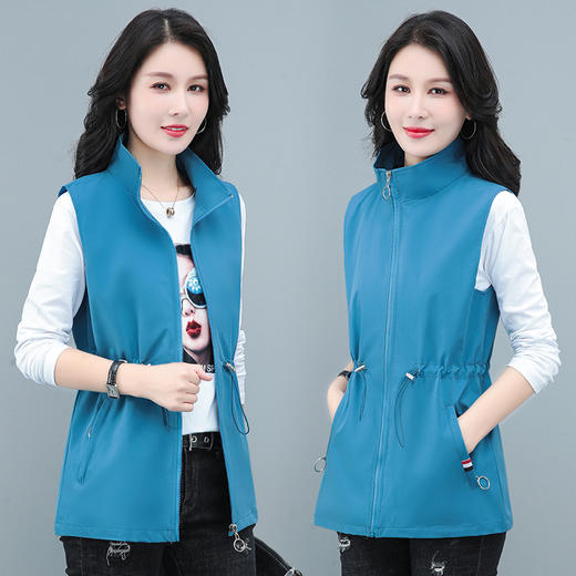 春秋新款，女士外穿坎肩背心马夹薄款外套中年妈妈TR-2205 商品图4