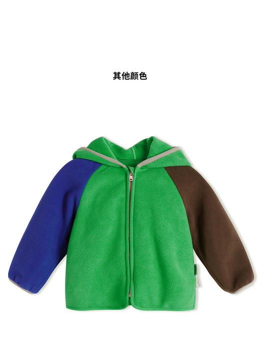 JNBY  22年冬款  连帽开襟卫衣  YM0410320 商品图4