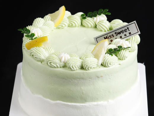 开心果柚子动物奶油蛋糕 商品图3