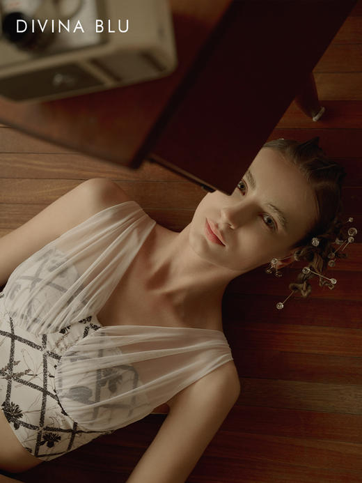 DIVINA BLU夏威夷系列记忆瑜伽文胸女士美背运动内衣跑步健身背心 商品图1