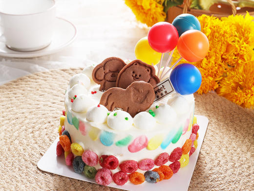 新款儿童动物奶油蛋糕 商品图4