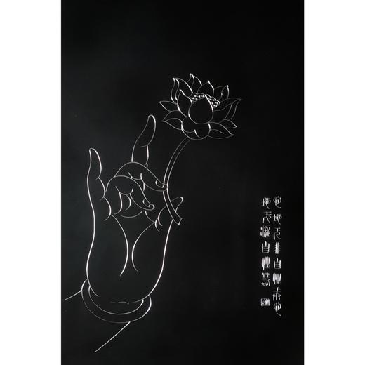 敦煌锲金画 纯手工佛手莲花&佛手拈花&即心即佛&飞龙在天，多款可选 商品图4