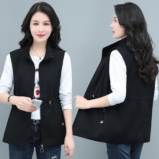 春秋新款，女士外穿坎肩背心马夹薄款外套中年妈妈TR-2205 商品图2