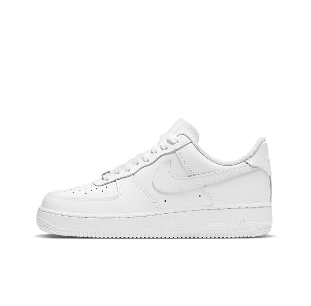 莆田代工生产线 核心优势供应 ✔  真气垫! 独家原厂渠道 原厂皮料 Nike Air Force 1 Low 纯白空军 经典款永不过时，小白鞋还是空军香啊~