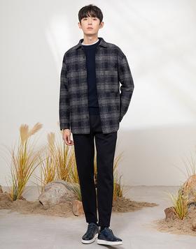 休闲 | 苏格兰格纹衬衫外套