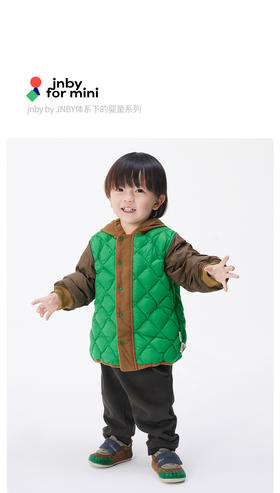 JNBY  22年冬款  连帽保暖长裤羽绒服  YM0C10600