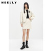 NEELLY纳俪商场同款立领短款外套女菱格显瘦休闲短款上衣百搭冬季N22101K01029 商品缩略图1