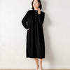 气质显瘦，200斤大码胖mm长款过膝毛衣裙a字针织长裙减龄连衣裙CC-58-58557 商品缩略图2