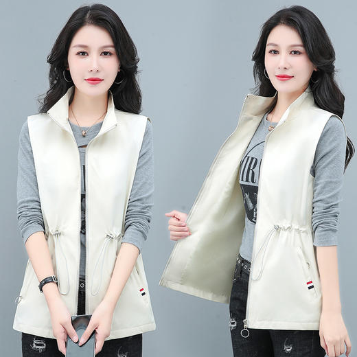 春秋新款，女士外穿坎肩背心马夹薄款外套中年妈妈TR-2205 商品图3