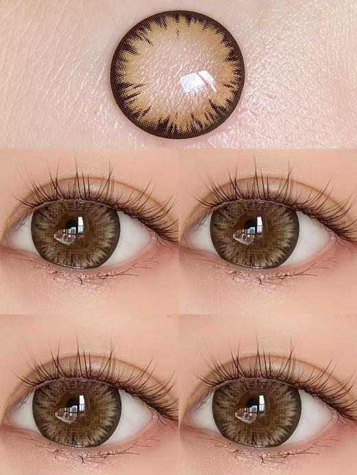 【大直径】Agenscolor-橘皮乌龙-14.5mm 【年抛 0-1000度 无525/575】 商品图9