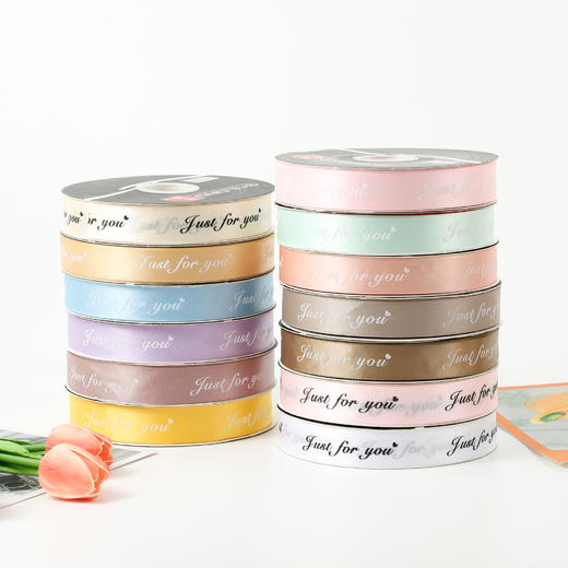 （字母随机发）2.5公分字母缎带50码（可订制） 商品图2