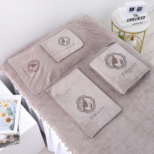 【美容院专供】皮肤管理毛巾套装定制，14种配色，支持logo定制 商品图1