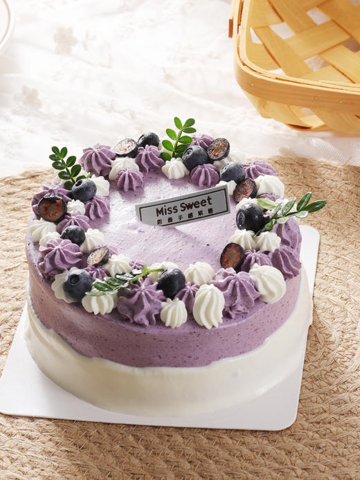 蓝莓动物奶油蛋糕 商品图2