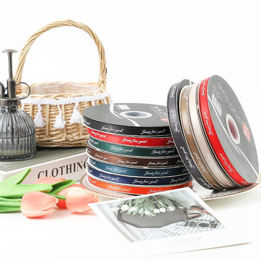 【常用丝带】1公分字母缎带50码 商品图6