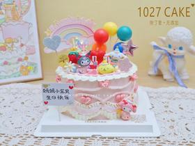 1027CAKE | 粉色系 三丽鸥 库洛米 玉桂狗 HelloKitty 复古
