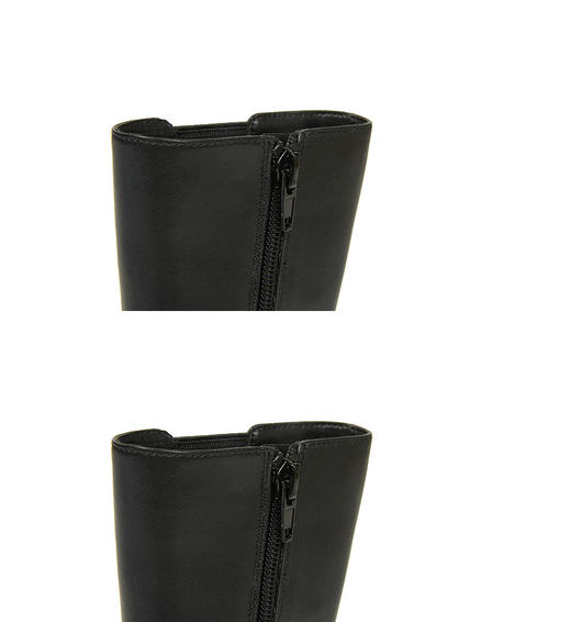 JNBY  22年冬款  平底圆头中筒靴  6M0M10010 商品图5