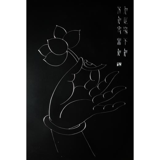 敦煌锲金画 纯手工佛手莲花&佛手拈花&即心即佛&飞龙在天，多款可选 商品图8