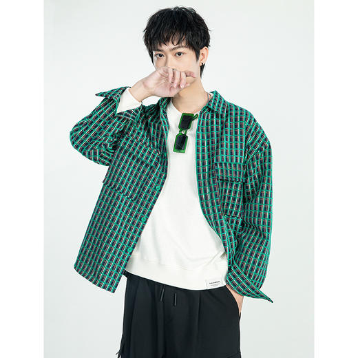 HX 秋季翻领茄克衫Z105230002101 商品图1