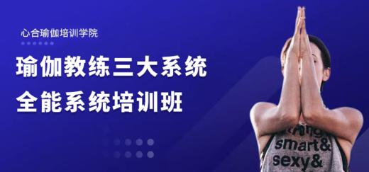 心合学院一阶段课程——瑜伽教练三大系统全能提升班（三十一期） 商品图0