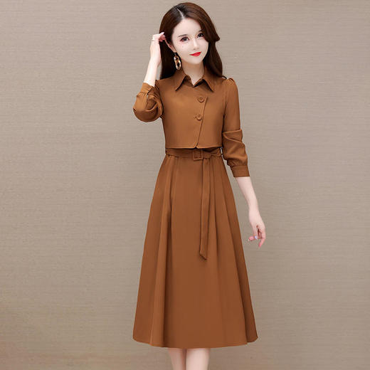 YWE XYZX6619时尚洋气两件套装连衣裙 商品图0