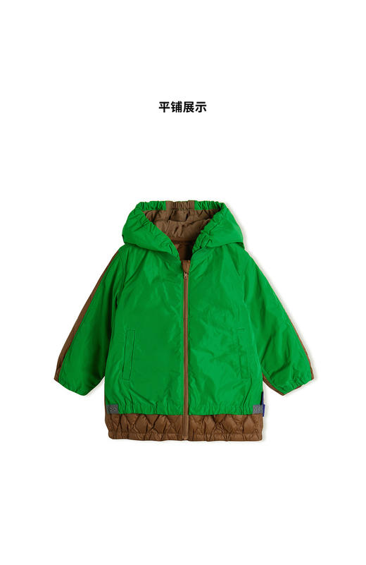 JNBY  22年冬款  宽松拼接色长裤羽绒服 YM0C10610 商品图2