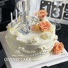 【1064】卡布奇诺鲜花烛台 商品缩略图0