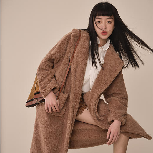 都市丽人舒适外出女士睡衣高端臻品羊羔绒家居服LH27A6 商品图0