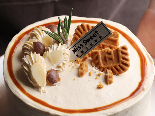 焦糖海盐动物奶油蛋糕 商品图3