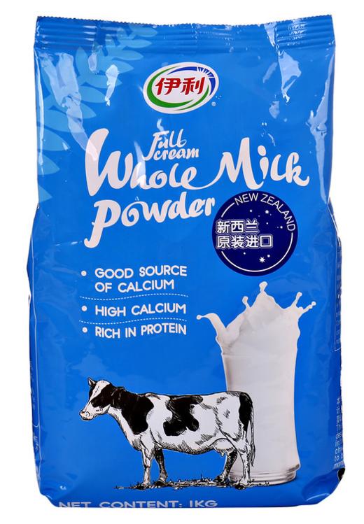 【亚欧超市】伊利新西兰全脂奶粉1kg/袋 商品图0