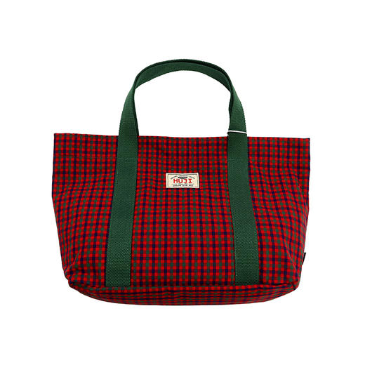 HUJI祤集手拎包2号插画经典格纹 商品图5