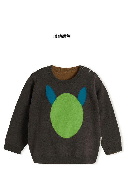 JNBY   22年冬款  Q萌长袖套头毛衫  YM0310190 商品图4