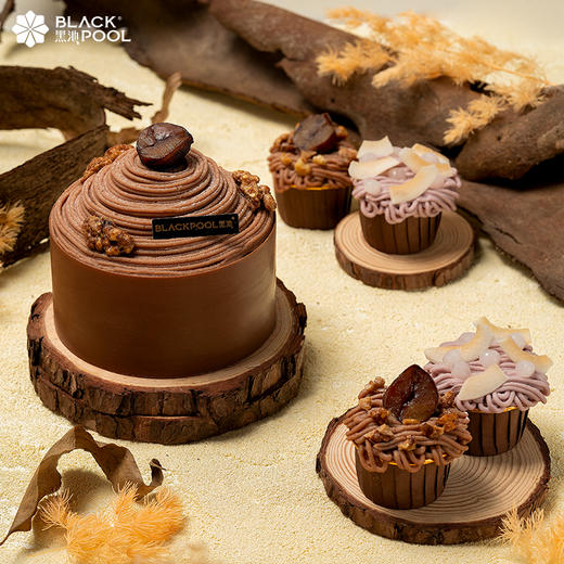 【山峰·栗子蒙布朗】栗子风味奶油蛋糕，内藏细脆核桃仁 商品图4