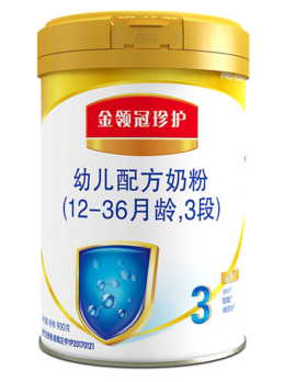 【亚欧超市】伊利金领冠珍护白金版3段900g/听
