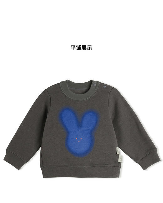 JNBY   22年冬款  兔子印花无帽套头卫衣  YM0410310 商品图2