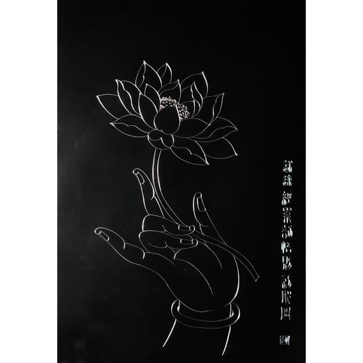 敦煌锲金画 纯手工佛手莲花&佛手拈花&即心即佛&飞龙在天，多款可选 商品图9