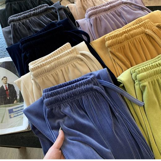 【限时秒杀29元】【秀黛】女士雪尼尔阔腿裤E3777339T【粉丝专享】 商品图1