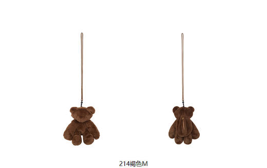 JNBY  22年冬款  可爱小熊单肩包  6M0L10100 商品图8