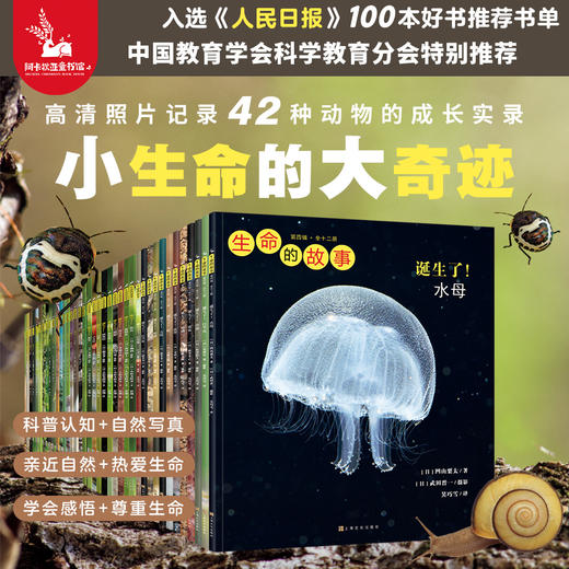 生命的故事（1-4辑）（共42册）科普百科摄影绘本图画书 商品图2