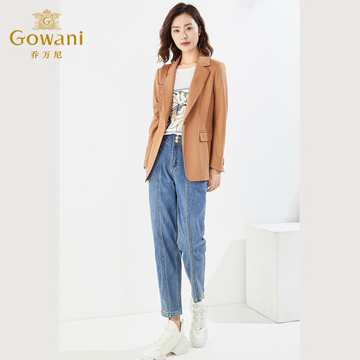 【100%绵羊毛】乔万尼西装外套女新款高级感羊毛呢西服EF3B805 商品图3