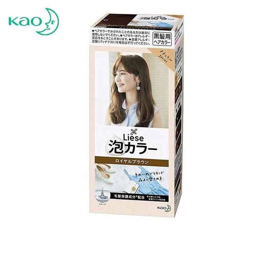 日本KAO花王泡沫染发剂 皇室棕 商品图0