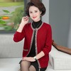 【服饰鞋包】妈妈装毛衣外套时尚开衫 商品缩略图3