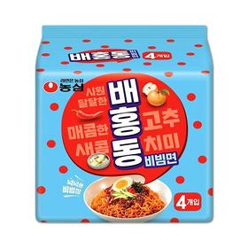  【4멀티】농심 배홍동비빔면137g*4