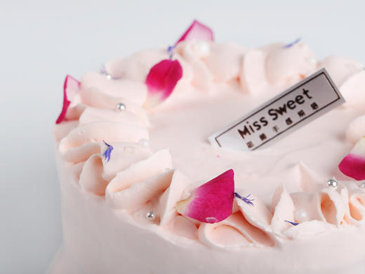 荔枝玫瑰动物奶油蛋糕 商品图2