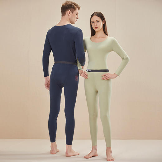 仙温儿 暖气绒保暖内衣套装 一件适应各种温度  冷暖自知 温度任你选 商品图0