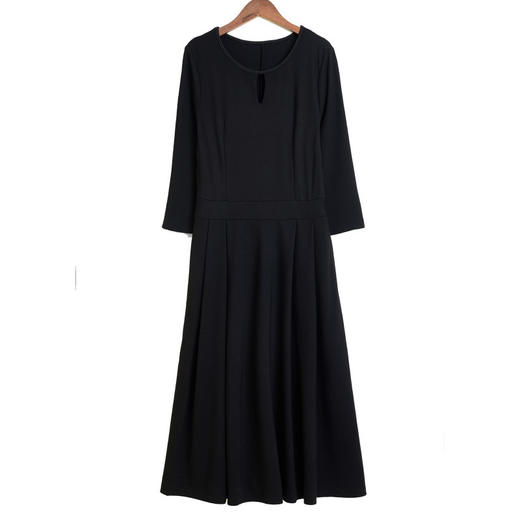 YCE  AW-1271气质显年轻大摆裙赫本风减龄显瘦款 商品图4