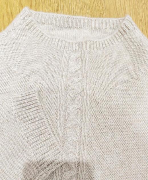 帕罗山羊绒半高自带领女针织羊绒衫 商品图2